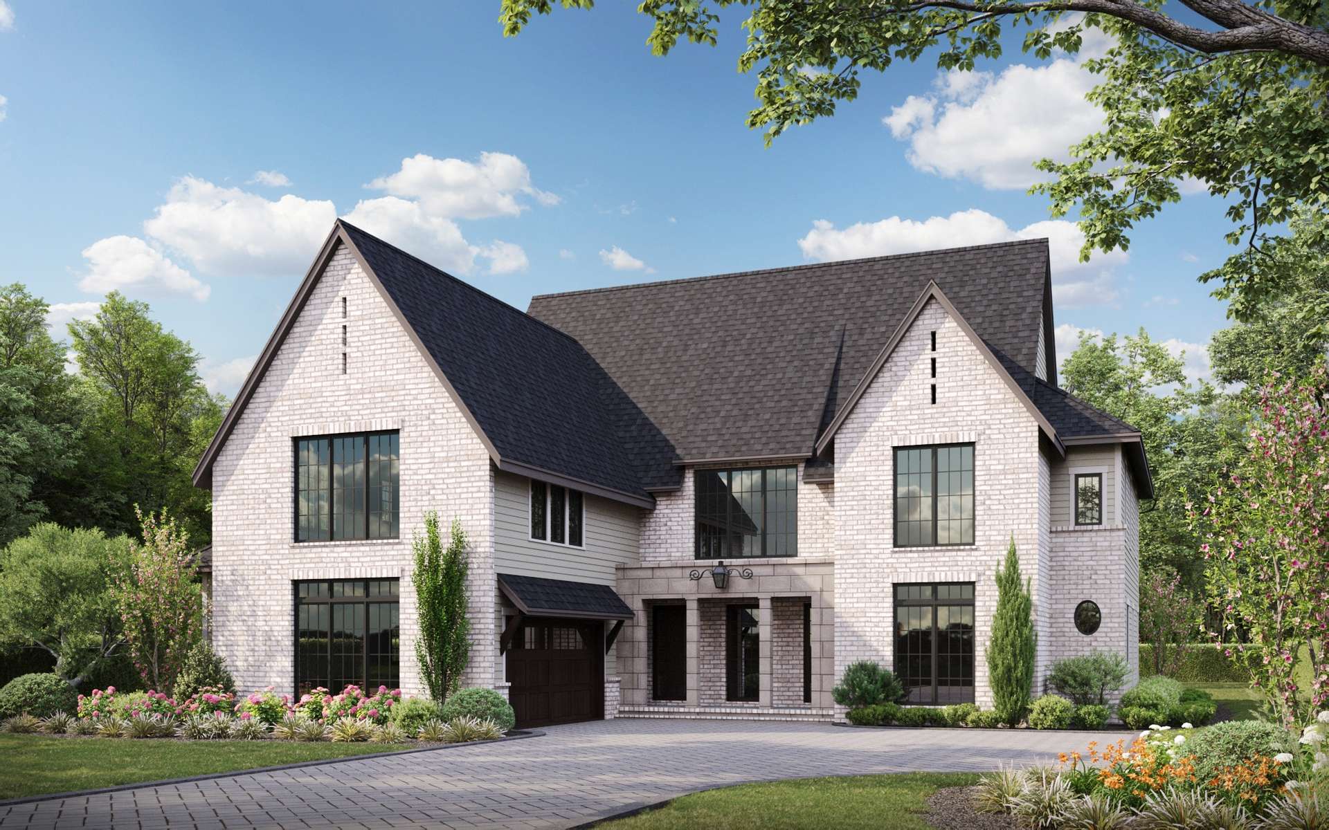 3208 Mayfield Avenue — Exterior Rendering