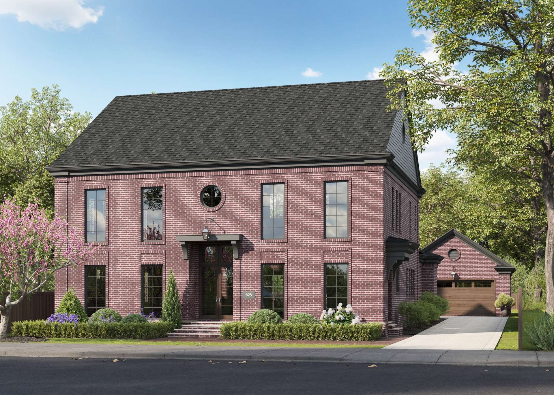 3320 Mayfield Avenue — Front Rendering